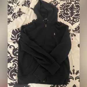Navy Polo Hoodie
